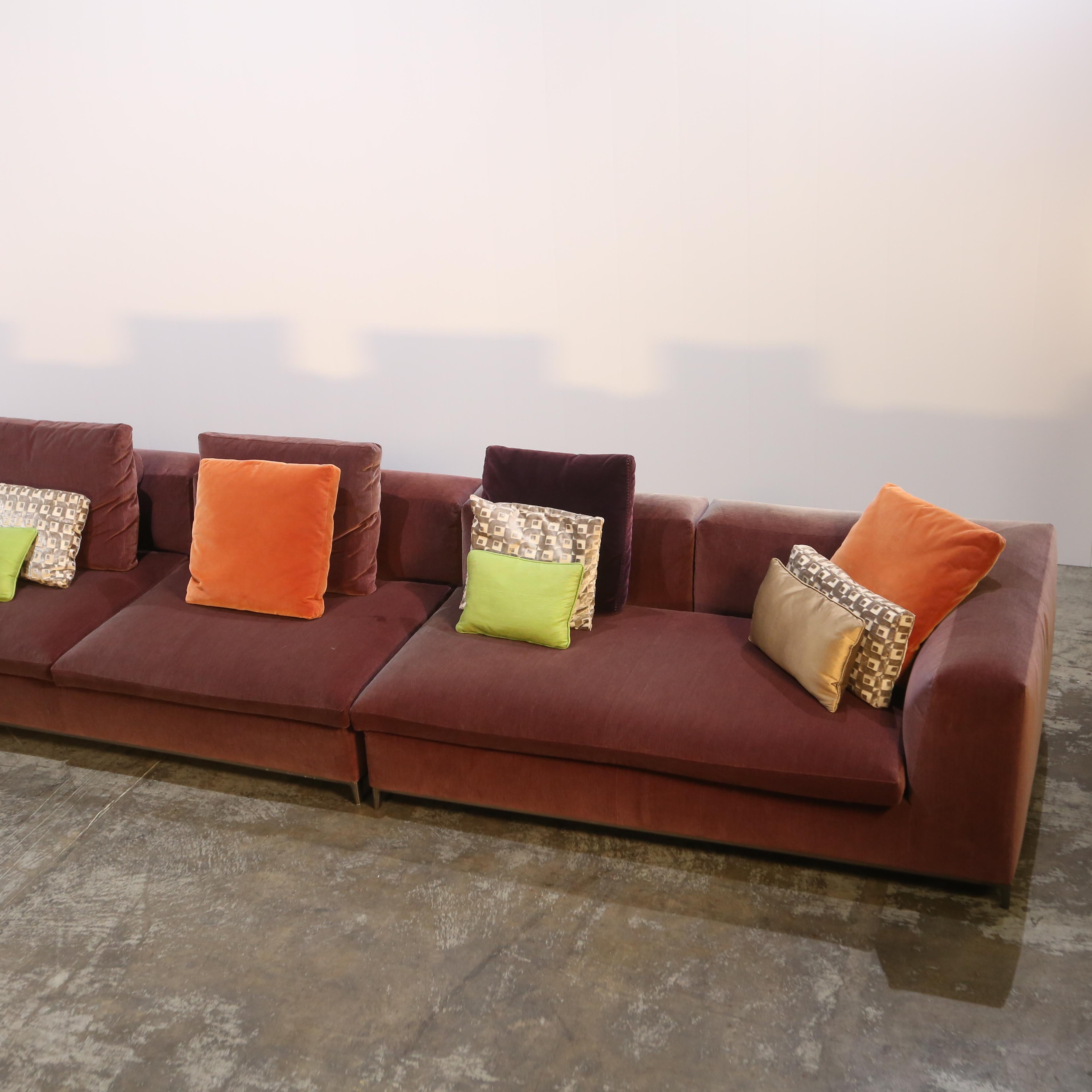 Sofá modular B&B Italia Plum Ray de Antonio Citterio Moderno en venta