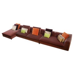 B&B Italia Plum Ray Modular Sofa by Antonio Citterio