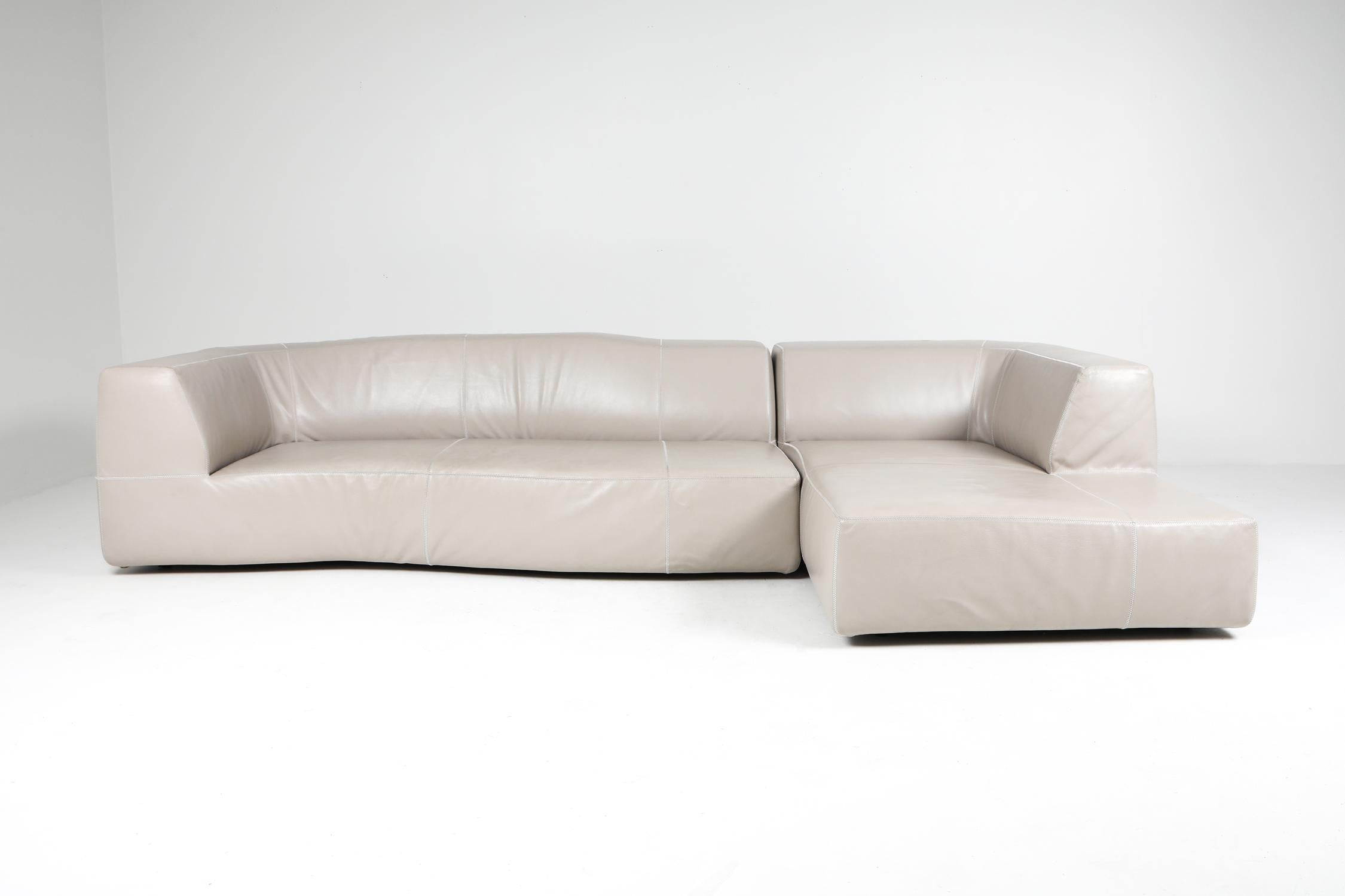 Contemporary leather sofa by Patricia Uquiola for bebitalia, 2010

Patricia Urquiola came up with the name 