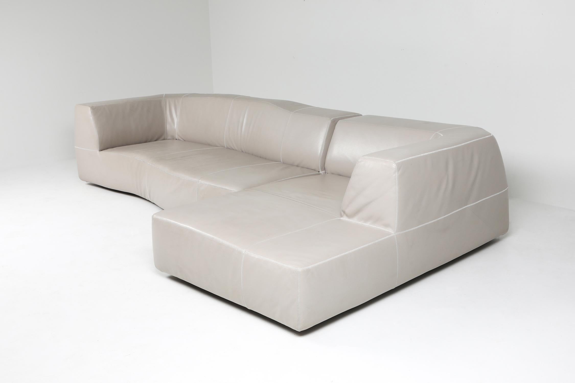 Post-Modern B&B Italia sectional couch 'Bend' by Patricia Urquiola
