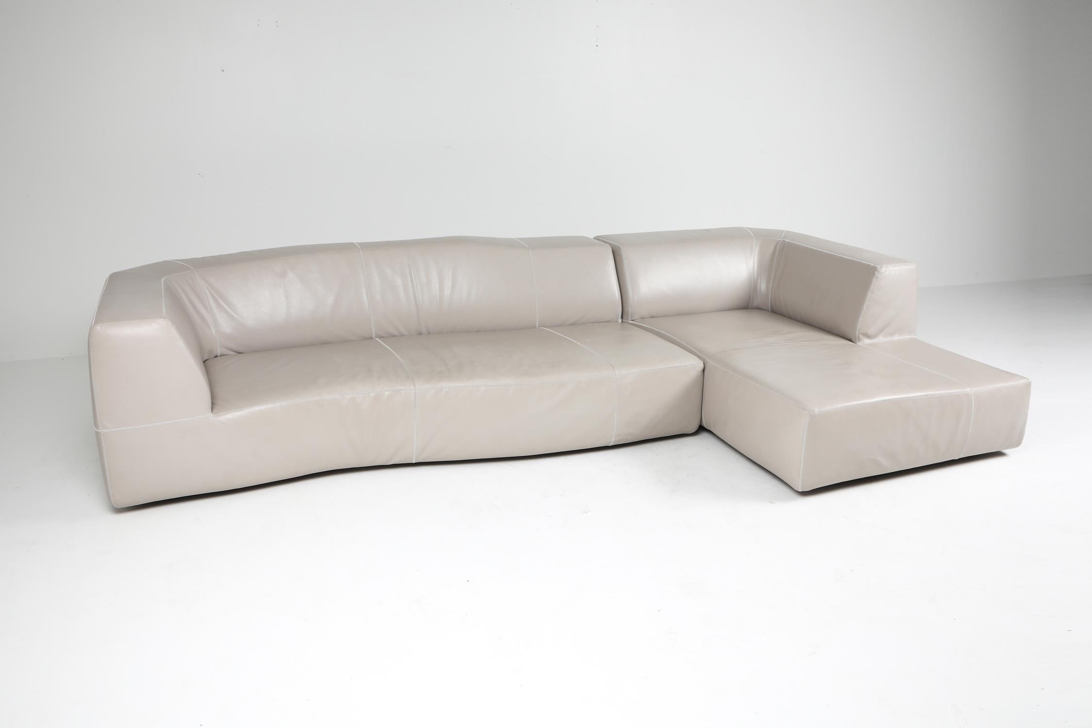 European B&B Italia sectional couch 'Bend' by Patricia Urquiola