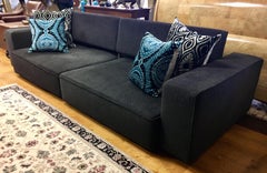 B&B Italia Signed Andy Two-Piece Sectional Sofa by Paolo Piva Made in Italy
