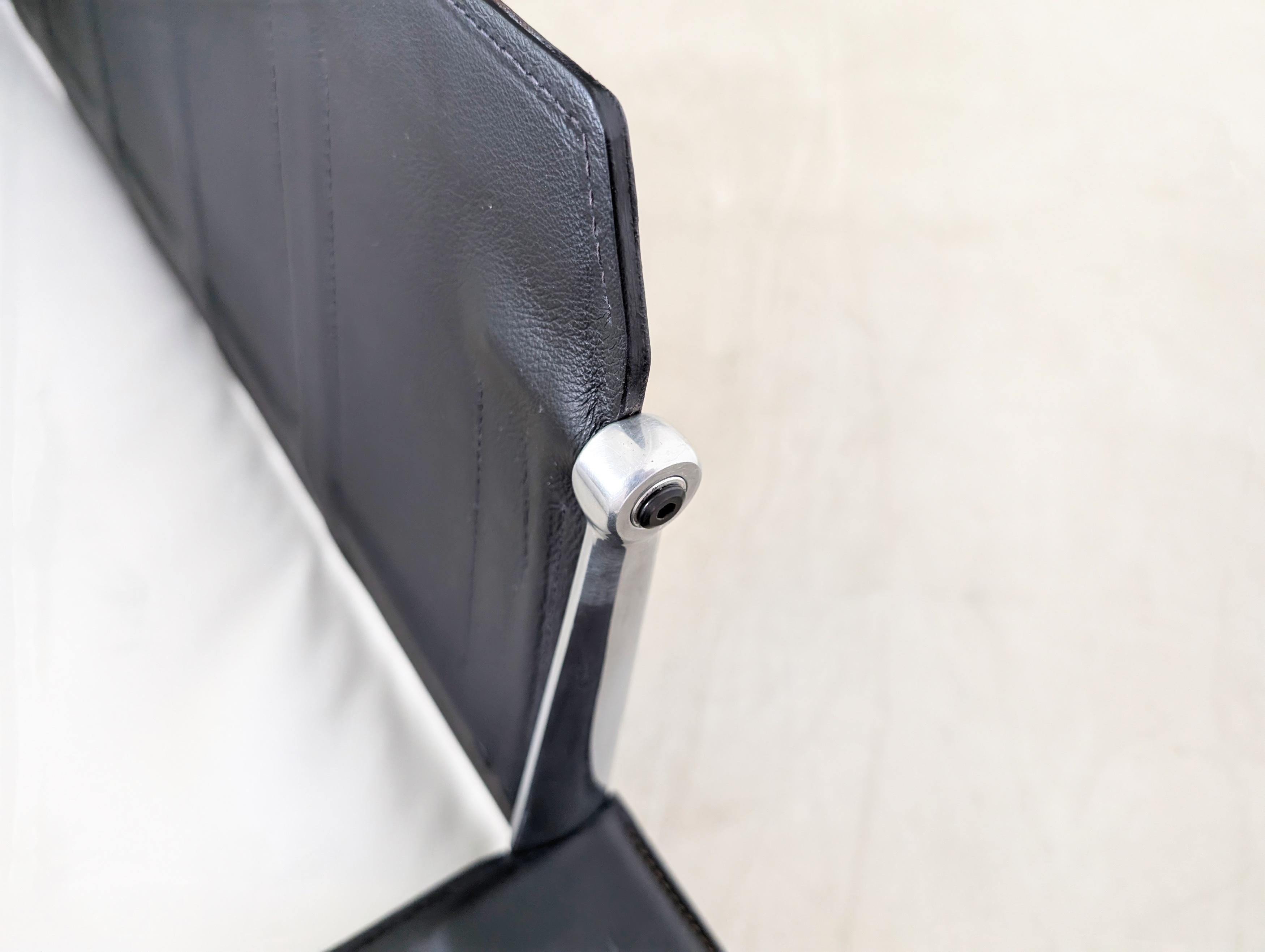 B&B Italia Sofa Diesis Leder weiß Couch Antonio Citterio Paolo Nava en vente 3