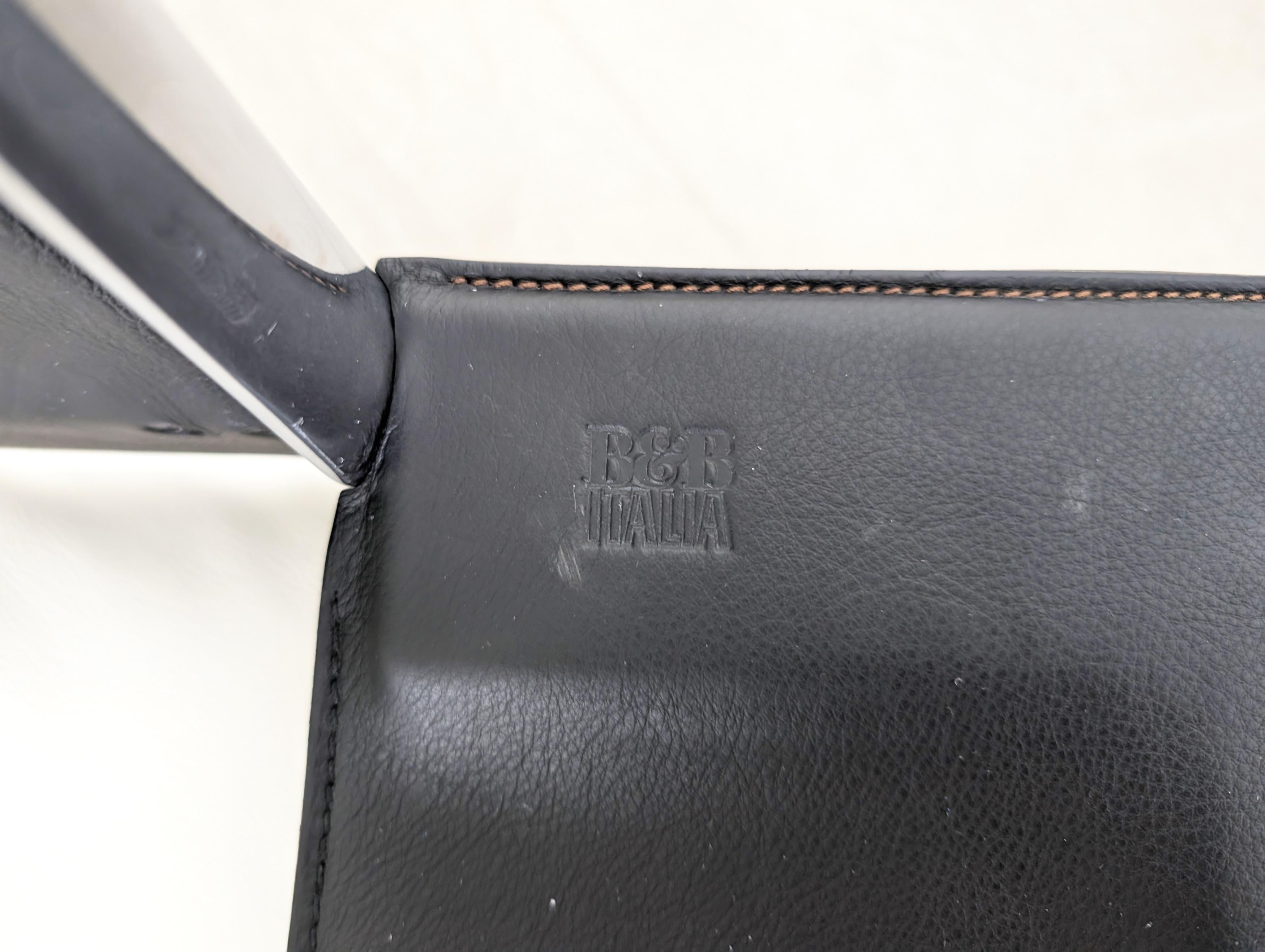 B&B Italia Sofa Diesis Leder weiß Couch Antonio Citterio Paolo Nava en vente 2