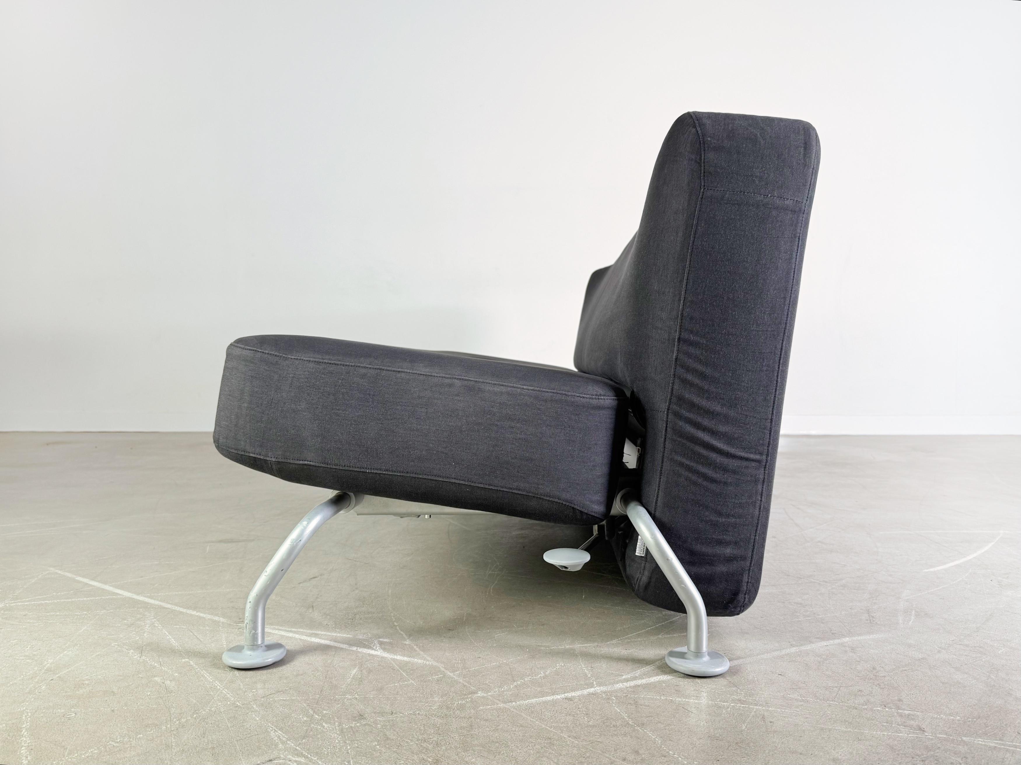 Contemporary B&B Italia Sofa Lunar James Irvine Couch Zweisitzer Dreisitzer For Sale