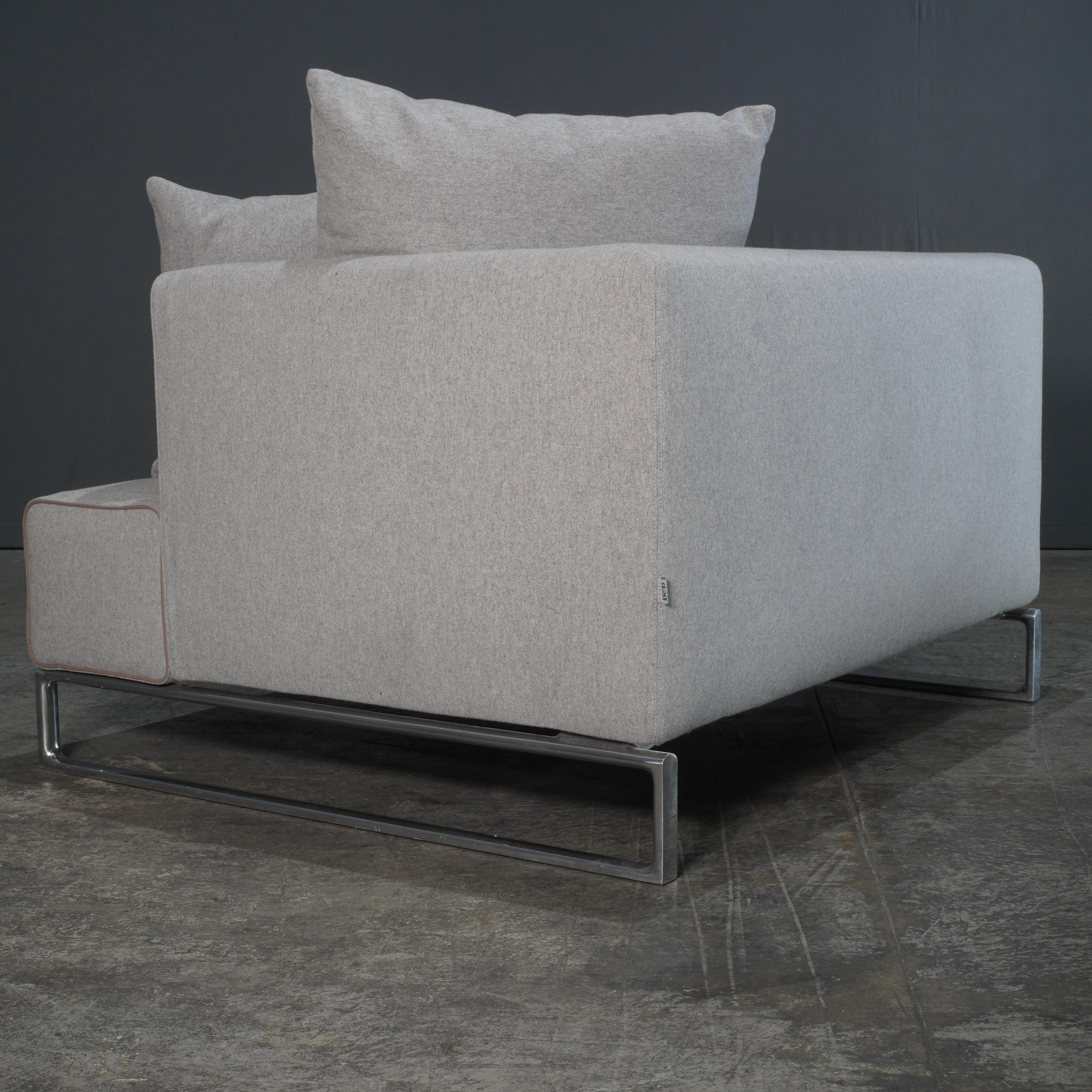 B&B Italia Solo fauteuil gris 2