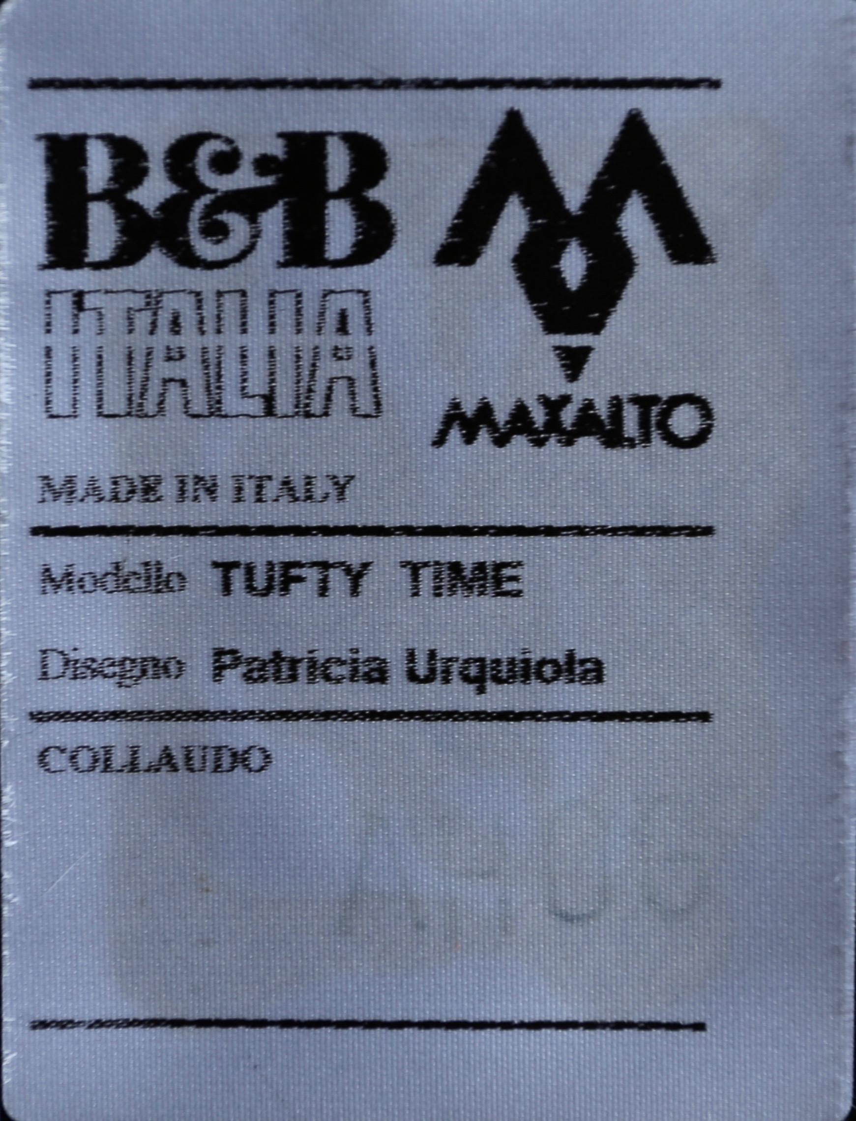 20th Century B&B Italia Tufty Time Leather Sofa by Patricia Urquiola