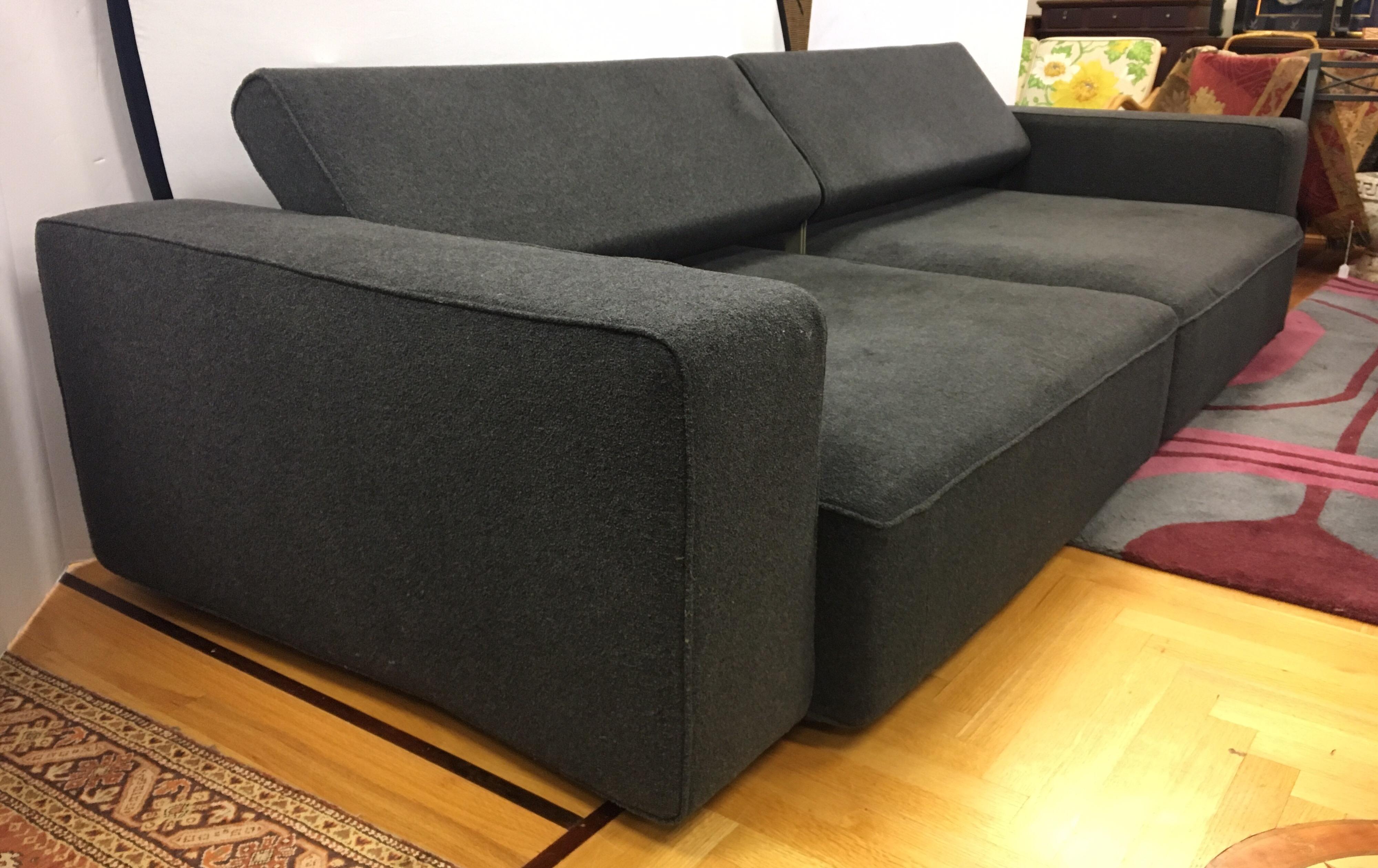 B&B Italia Two-Piece Sectional Andy Sofa Made in Italy Paolo Piva 10