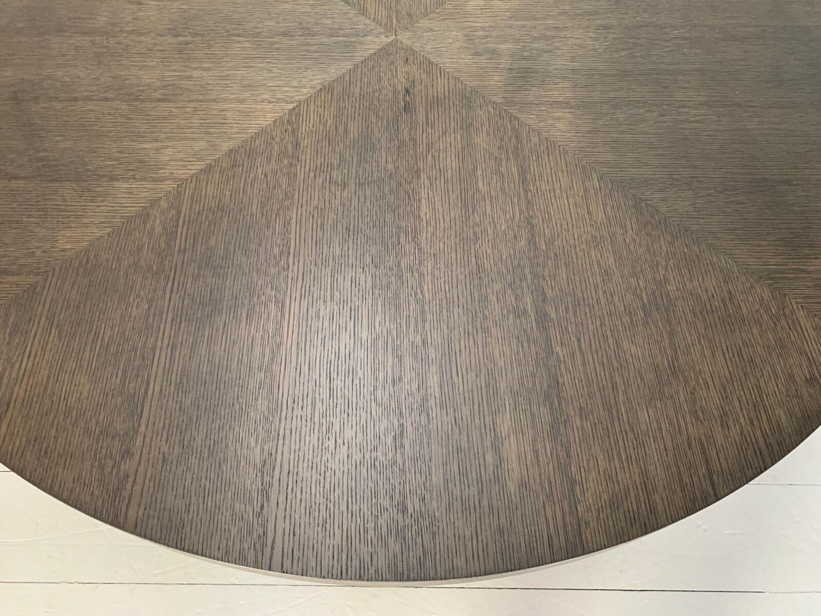B&B Italia “Xilos” Round Circular Dining Table – In Grey Oak 7