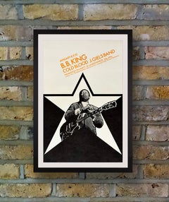 B.B. King Original Concert Poster for the Boston Tea Party, Boston, 1970