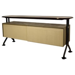 Vintage BBBPR Studio Arco Sideboard for Olivetti Syntesis Metallic Furnitur, 1962, Italy