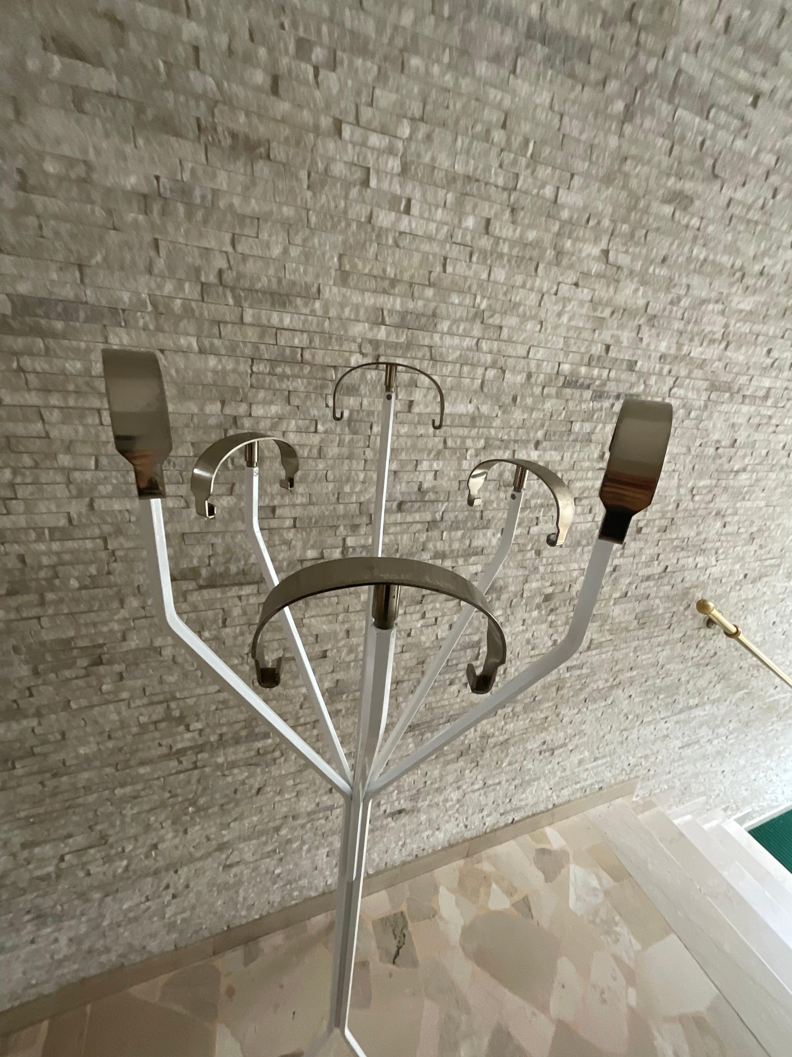 Laiton BBPR - Appendiabiti modello ERATO - Produzione ARTEMIDE - ITALIA 1960 en vente