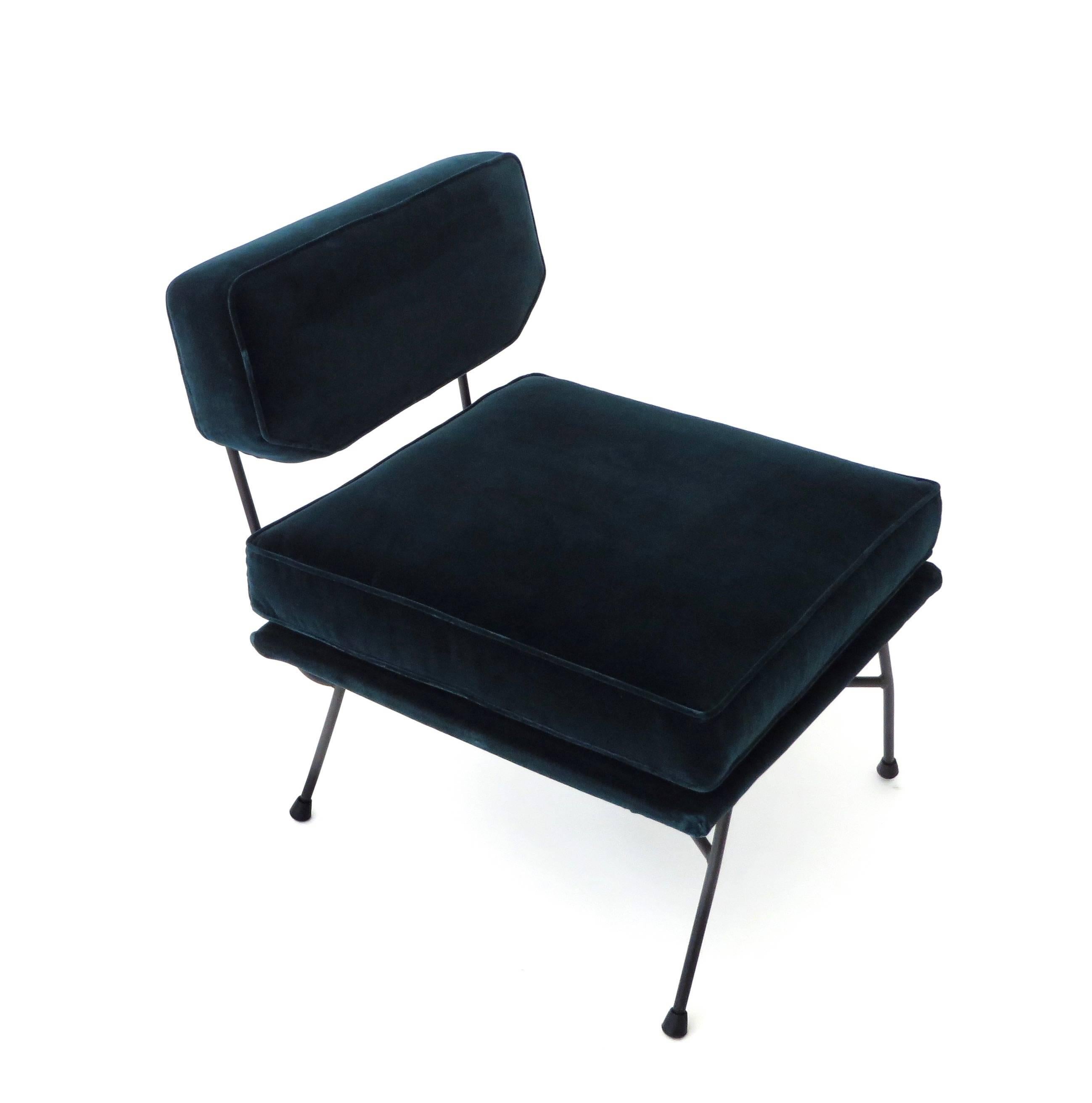 Italian  BBPR Architects for Arflex Elletra Lounge Chair Italy 1953
