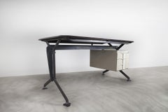 BBPR; 'Arco' Office Desk for Olivetti, 1960s