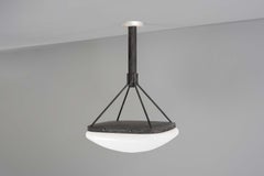 Bbpr Burnished Brass Chandelier