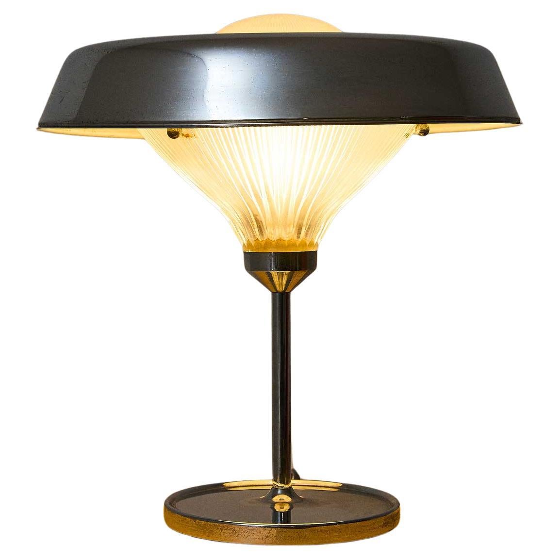 BBPR crome table lamp for Artemide For Sale