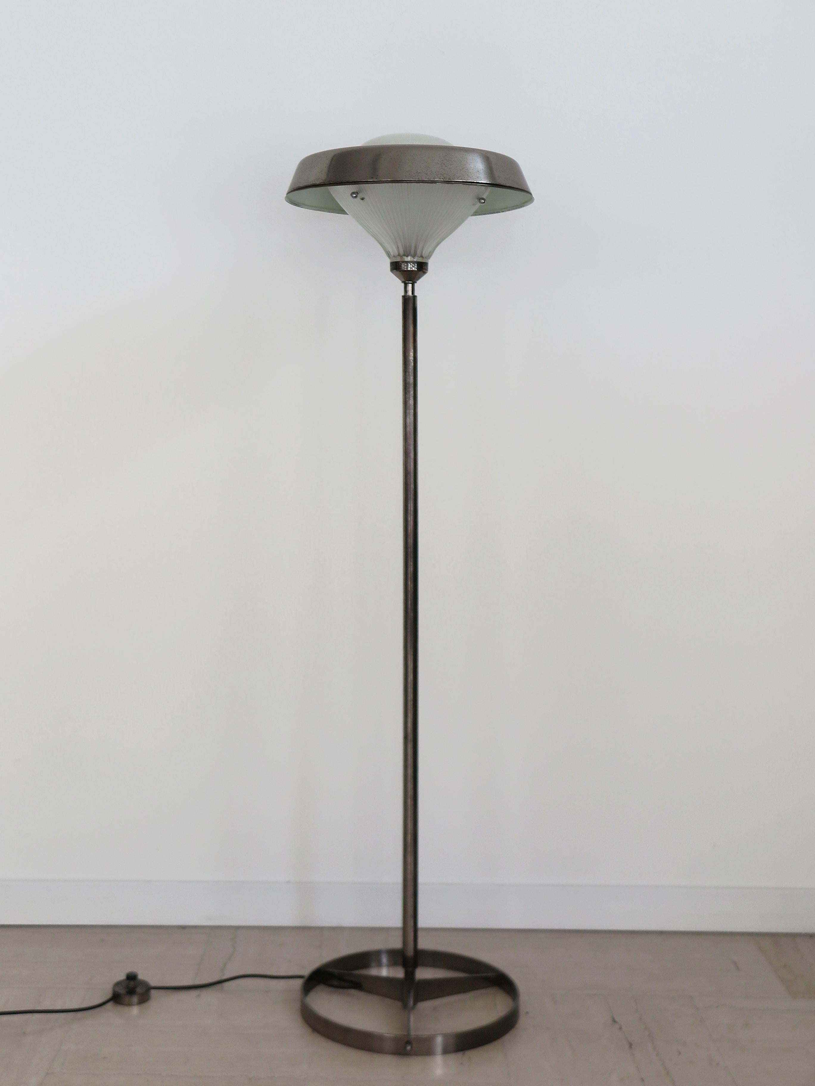 BBPR for Artemide Midcentury Italian “Ro” Floor Lamp 1960s For Sale 1