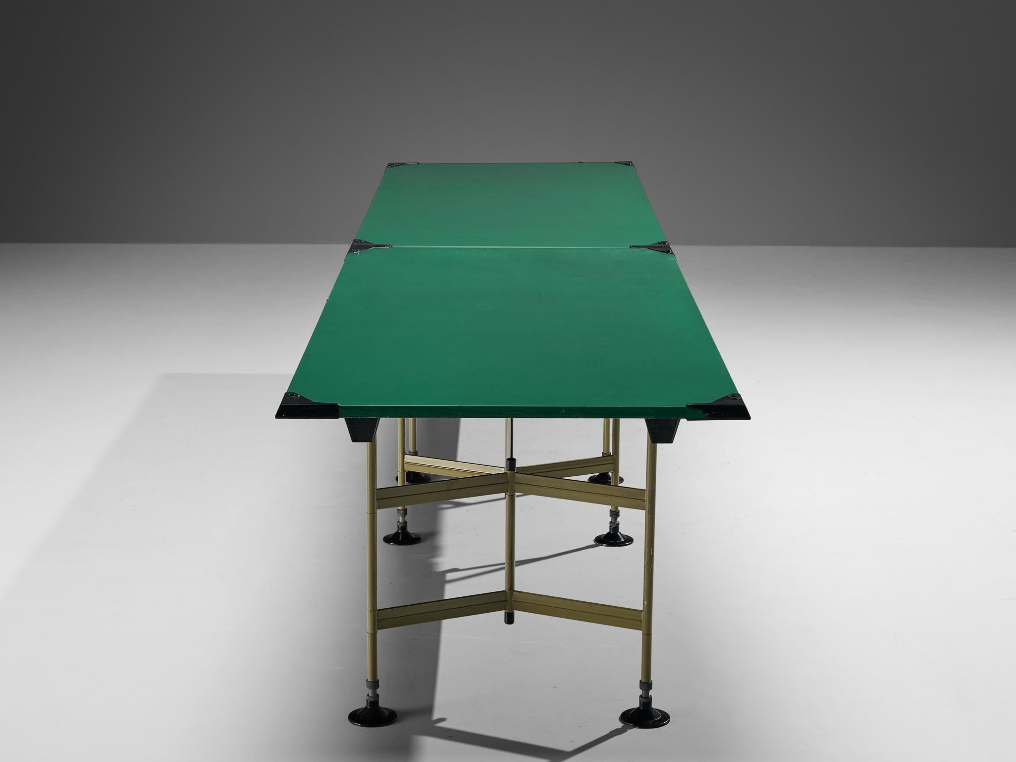 Mid-20th Century BBPR for Olivetti 'Spazio' Large Dining Tables in Steel  For Sale