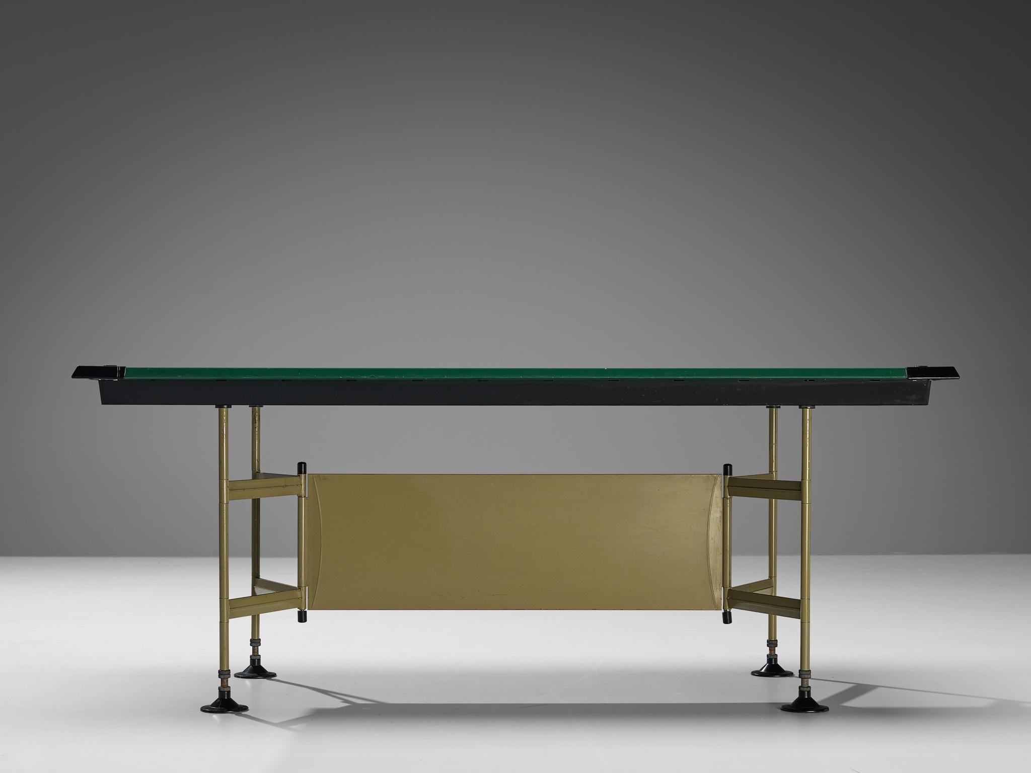 BBPR for Olivetti 'Spazio' Large Dining Tables in Steel  For Sale 2