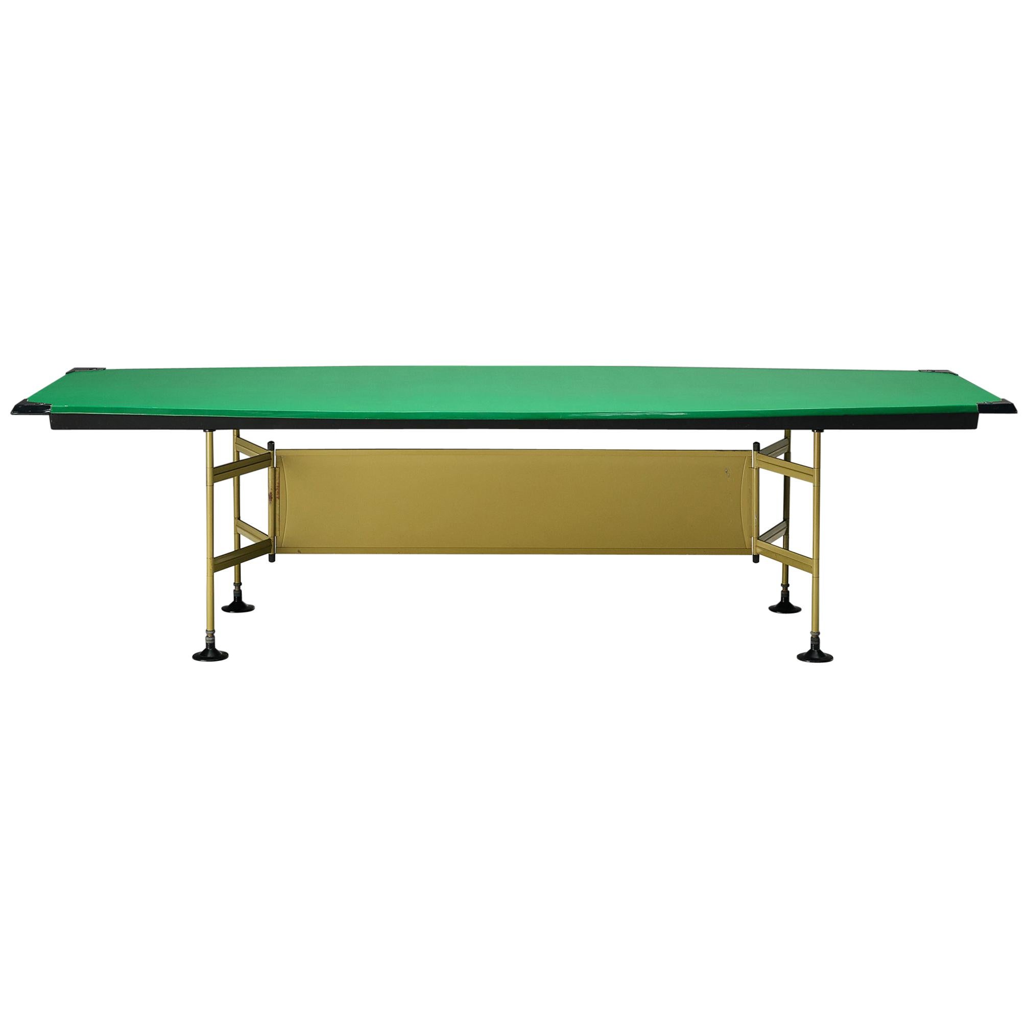 BBPR Large Boat-Shaped Table for Olivetti
