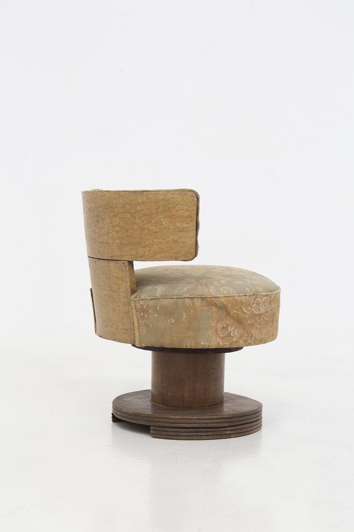 Rationalist Children Armchair Attributed to BBPR In Good Condition For Sale In Milano, IT