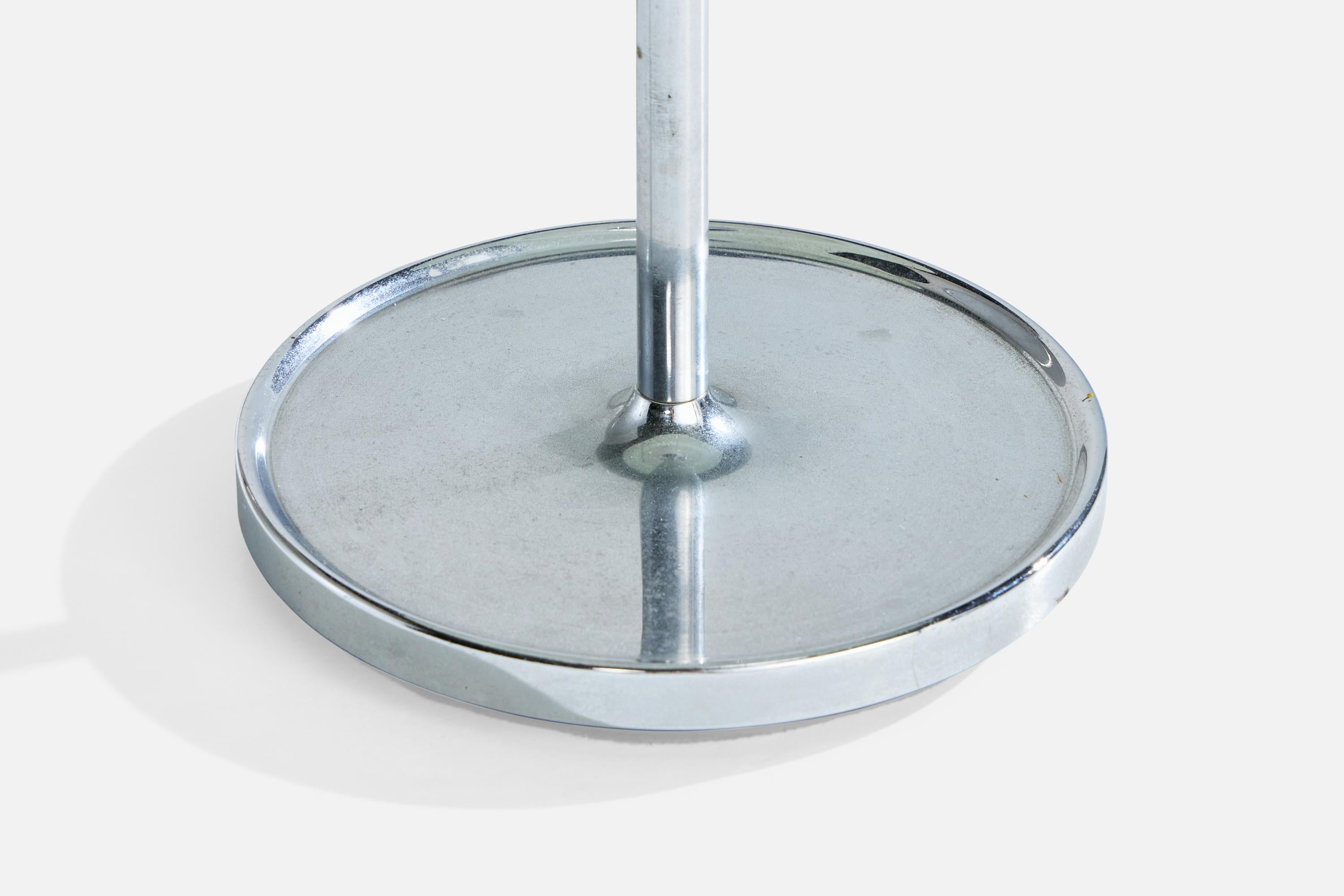BBPR, lampe de table, métal chromé, verre, Italie, années 1970 en vente 1