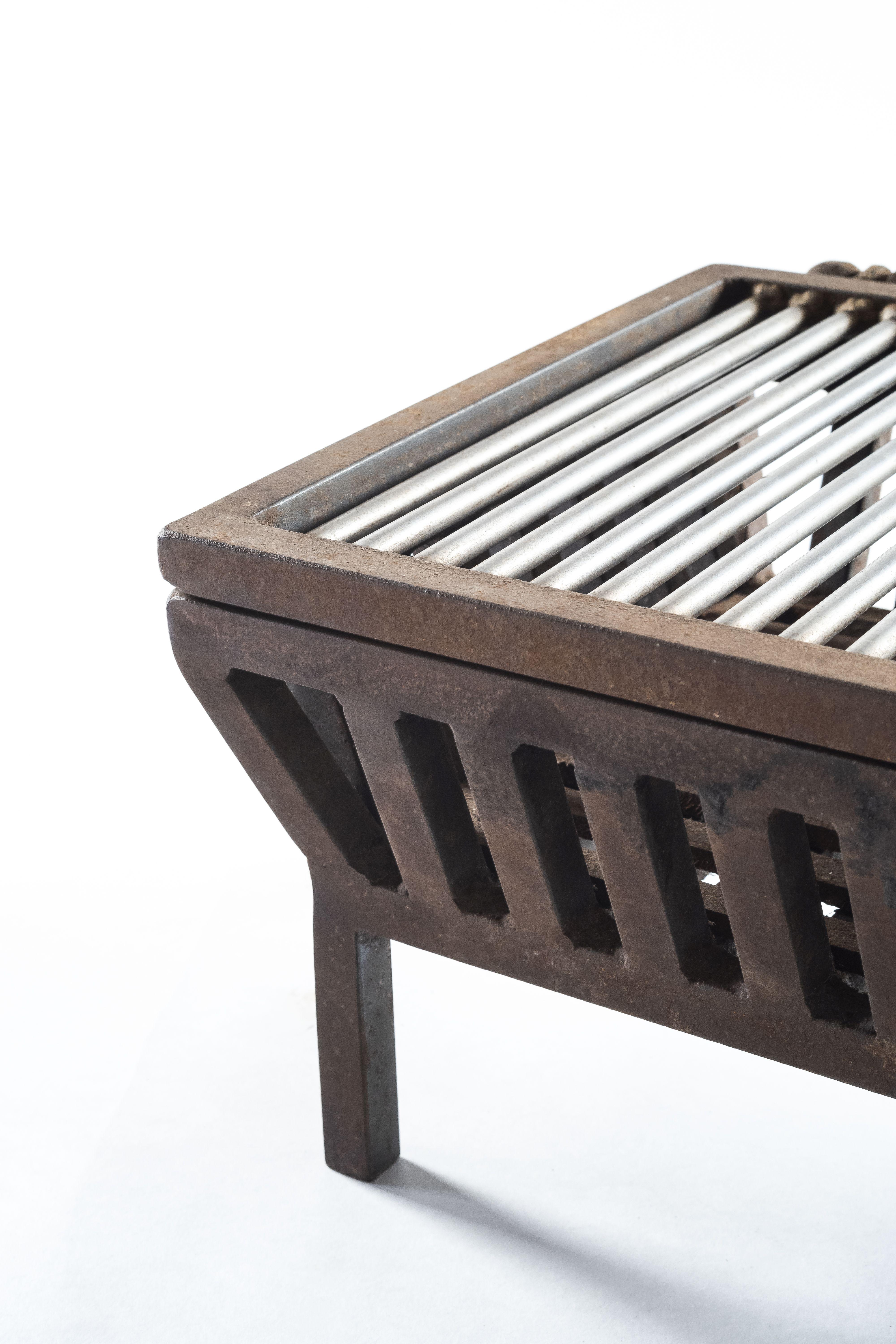 metal grate for fire pit