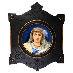 B&Cie, Charles POYARD, Félix FLICK, Dish With Portrait of a Berber Woman