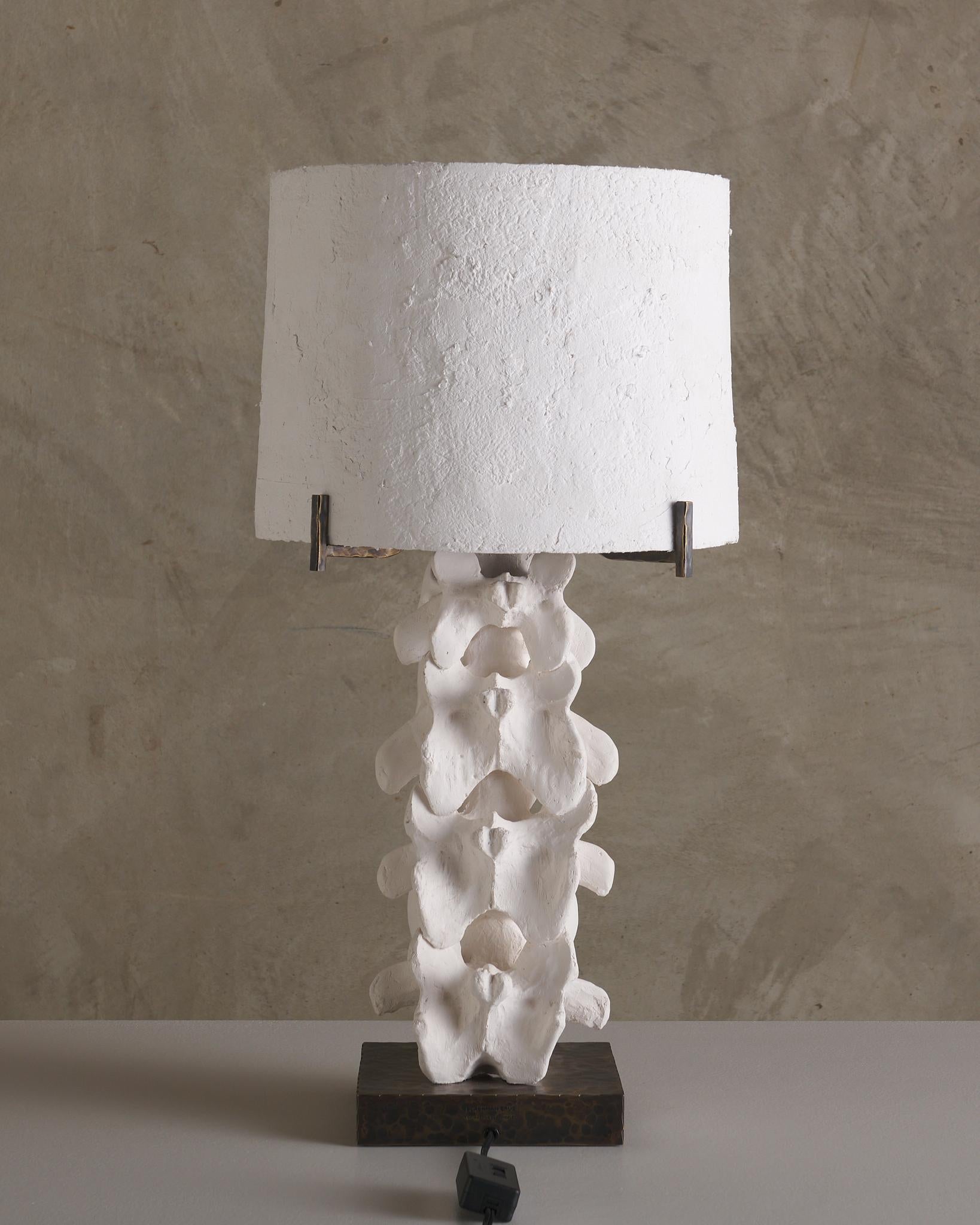 Contemporary BCW Vertebrae Table Lamp From The Primal Collection For Sale