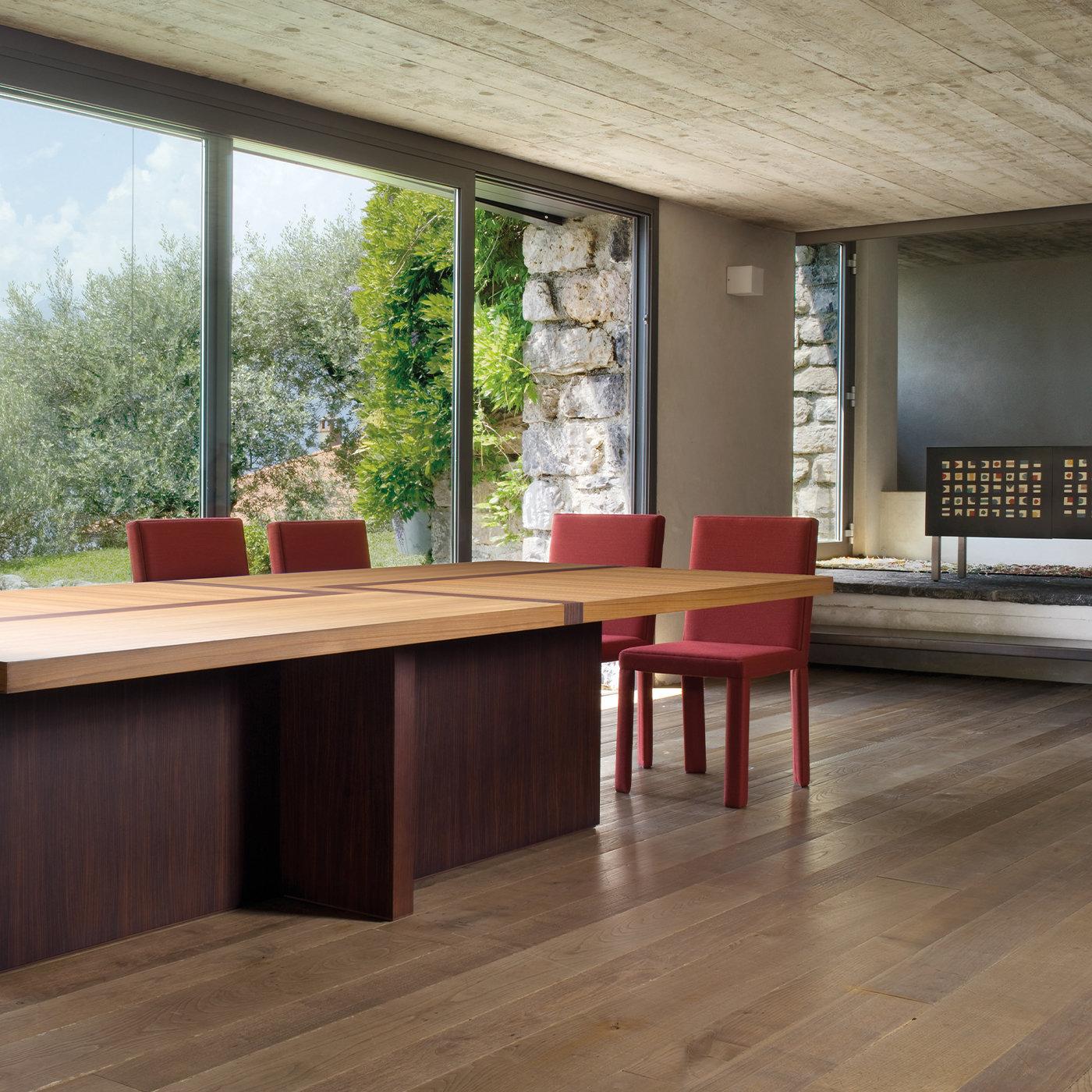 BD 07 Rechteckiger Tisch von Bartoli Design (Italienisch) im Angebot