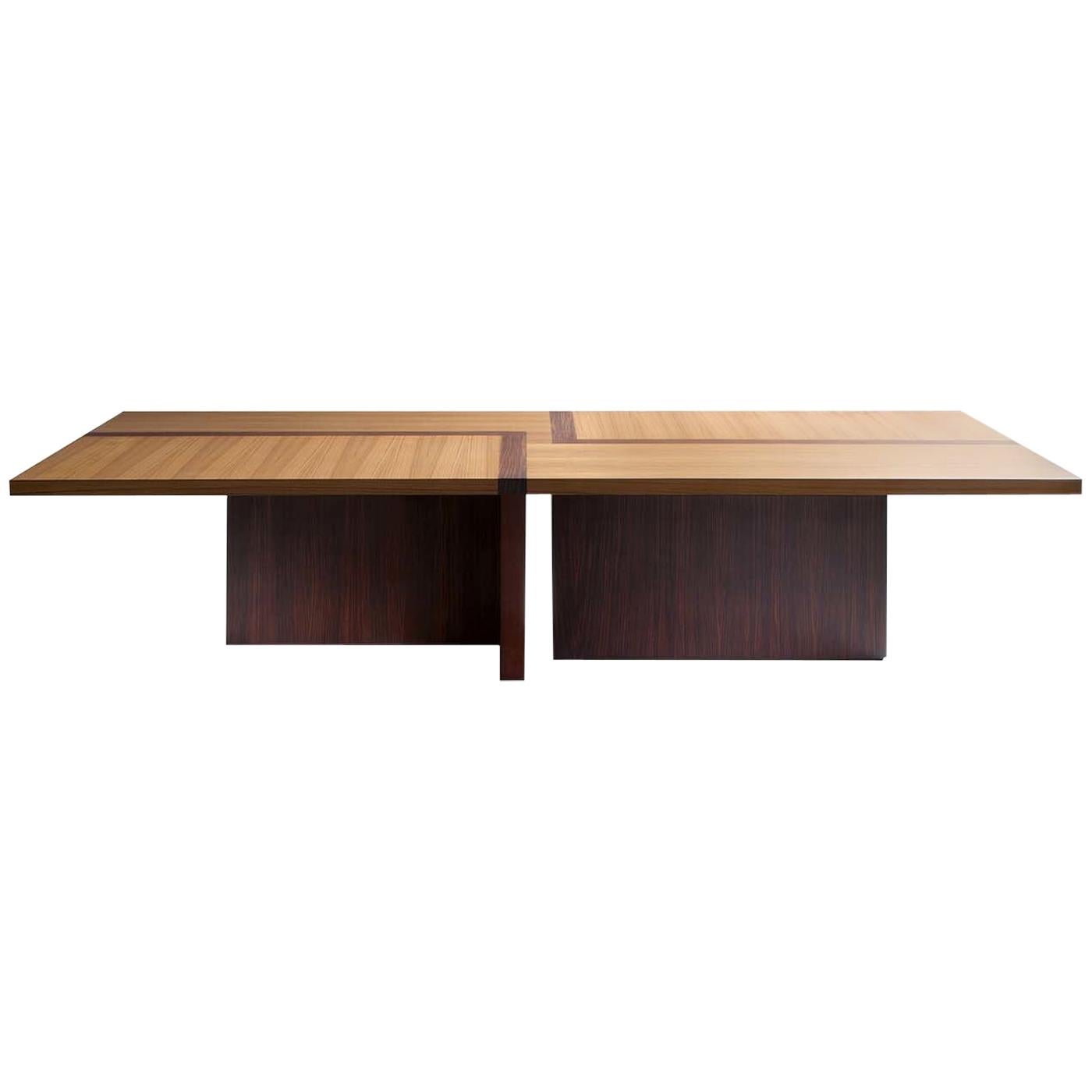 BD 07 Rechteckiger Tisch von Bartoli Design im Angebot
