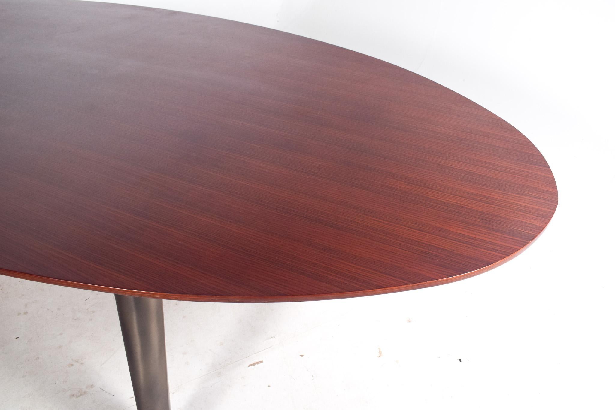Laiton Table ovale BD 12 de Laura Meroni pour Bartoli Design en vente