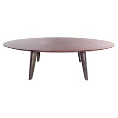 BD 12 Rosewood Oval Table by Laura Meroni for Bartoli Design
