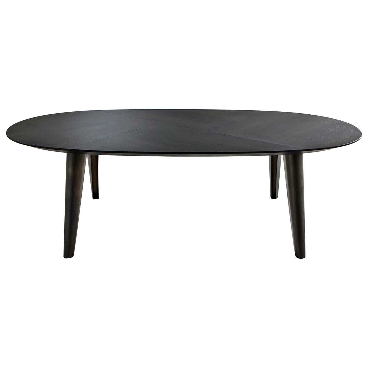 BD 161, ovaler Tisch von Bartoli Design im Angebot