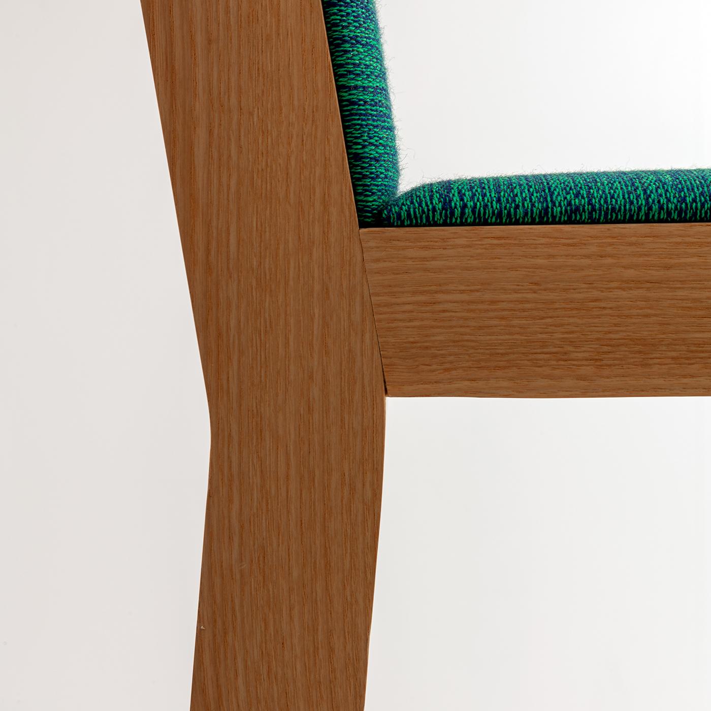 Modern BD 20 L Chair by Bartoli Design For Sale