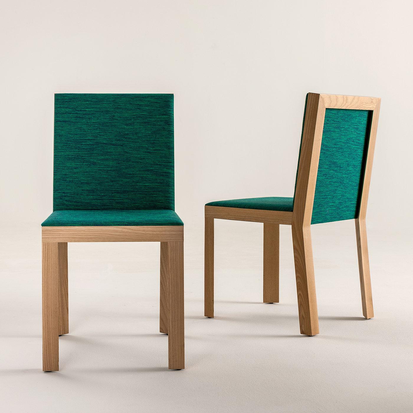 Italian BD 20 L Chair by Bartoli Design For Sale