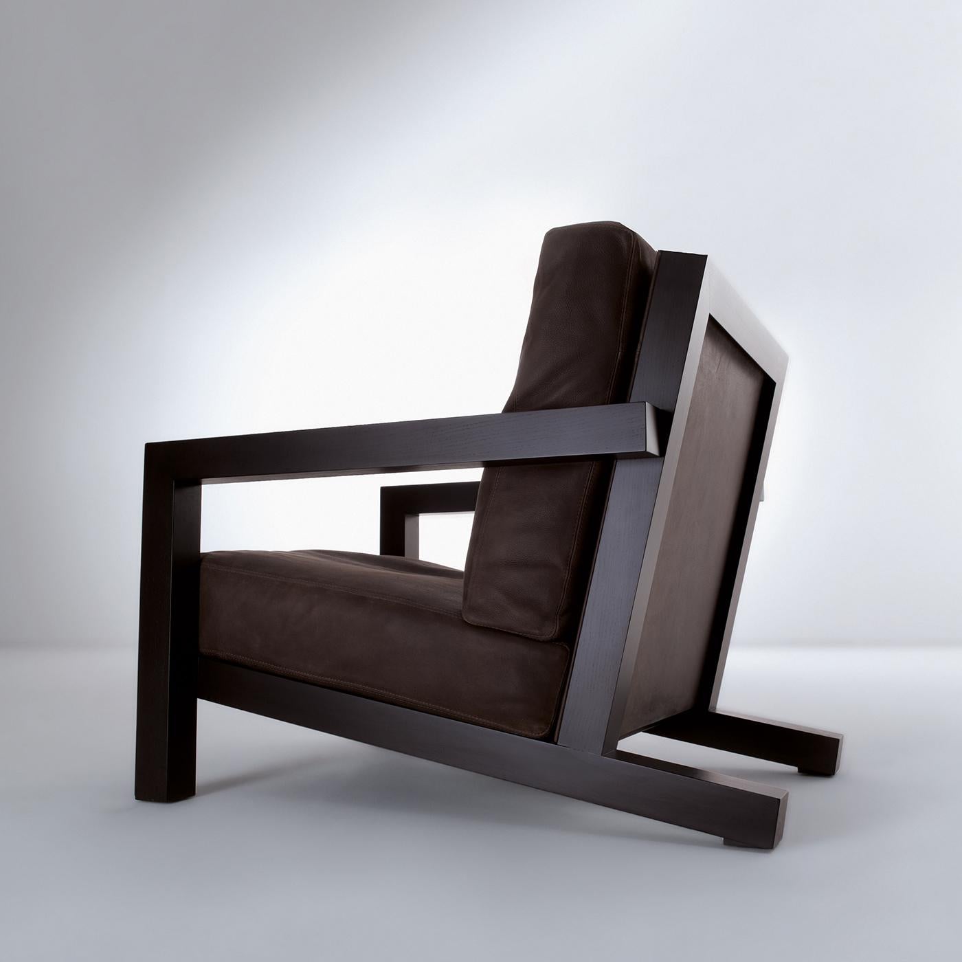 Modern BD 21 Maxima Lounge Chair by Bartoli Design For Sale