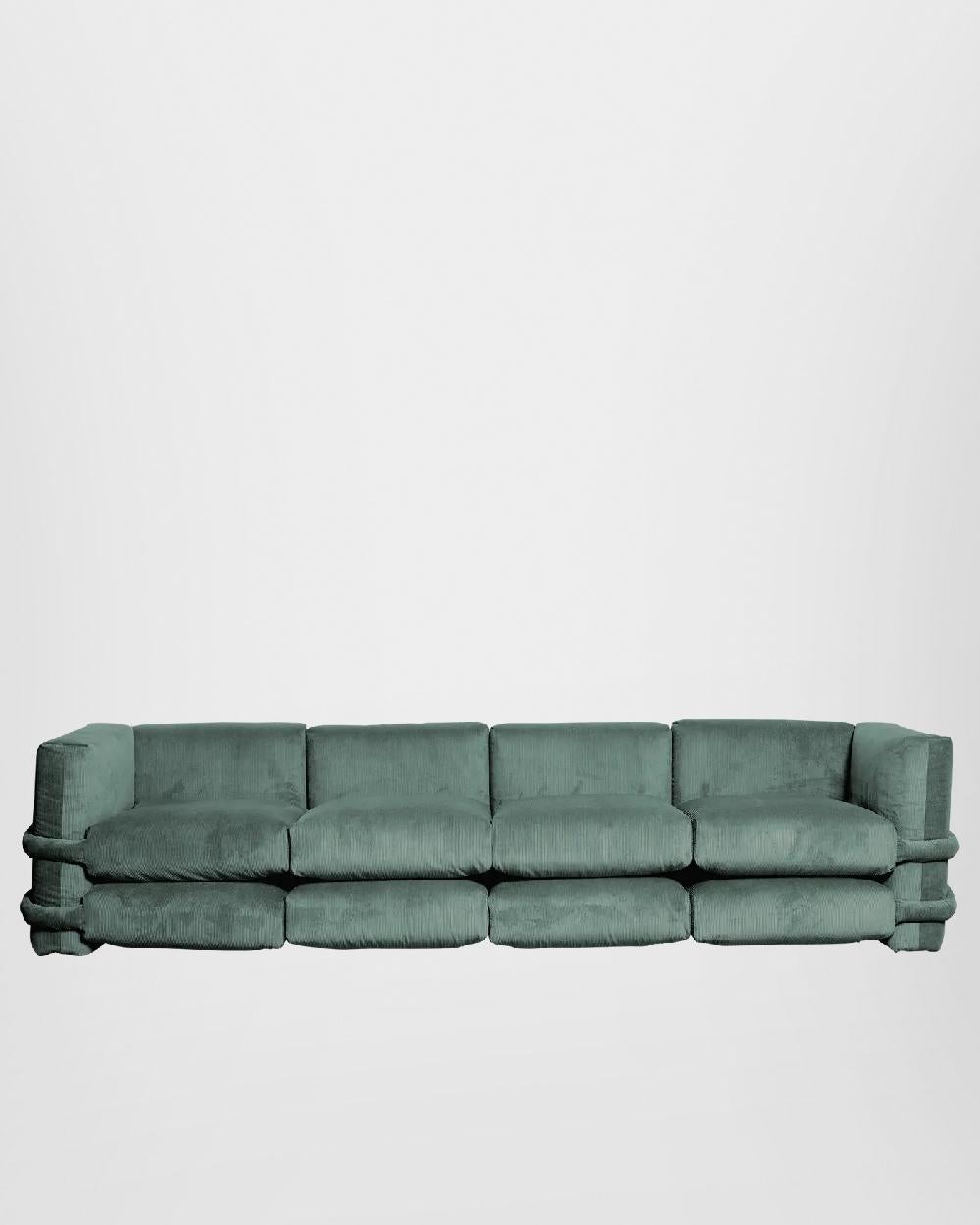 Divano BD Barcelona PILLOW in velluto a coste di Muller Van Severen in vendita 5