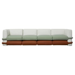 BD Barcelona PILLOW Sofa in Leather by Muller Van Severen