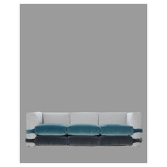 BD Sofá PILLOW Barcelona de terciopelo by Muller Van Severen -Tres secciones modulares