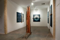 Crescita primaverile, tecnica mista su tela