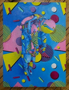 Do You Remember When I Was 21 Years Old by BD White (Astronaut, Space Art)