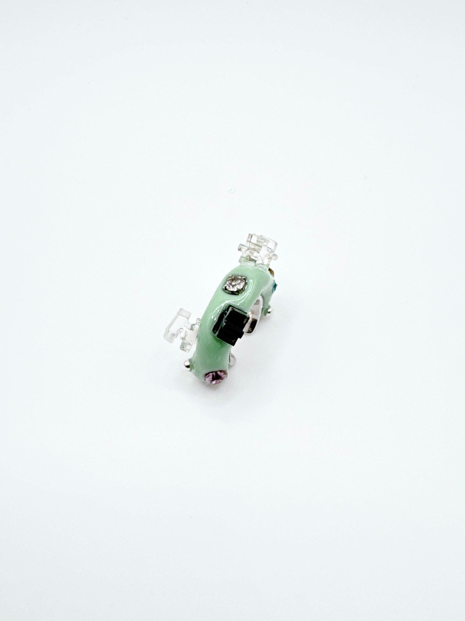 Work Serial No. 1110301235027

Bday edition 2024 is continuing from ‘Daydream’ story, finding memory puzzles in my journey and keep dreaming like ‘Little me’. 

Each object is created with a random gold and rhodium ball, vintage crystal rhinestone,