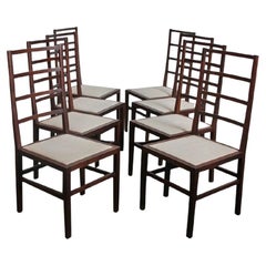 BDDW Ladder Back Dining Chairs, Set of 8