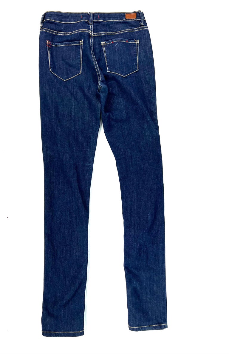 Louis Vuitton Men's 28 Navy Denim Jeans 1222lv31 For Sale at 1stDibs