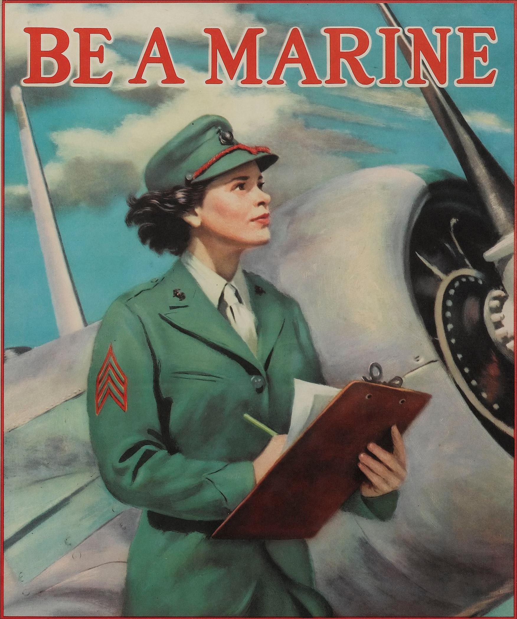 old marine recruiting posters