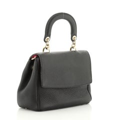Be Dior Bag Pebbled Leather Mini