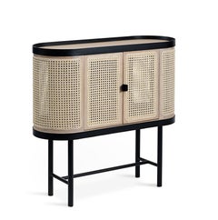 Be My Guest Cane Bar Cabinet by Charlotte Høncke for Warm Nordic