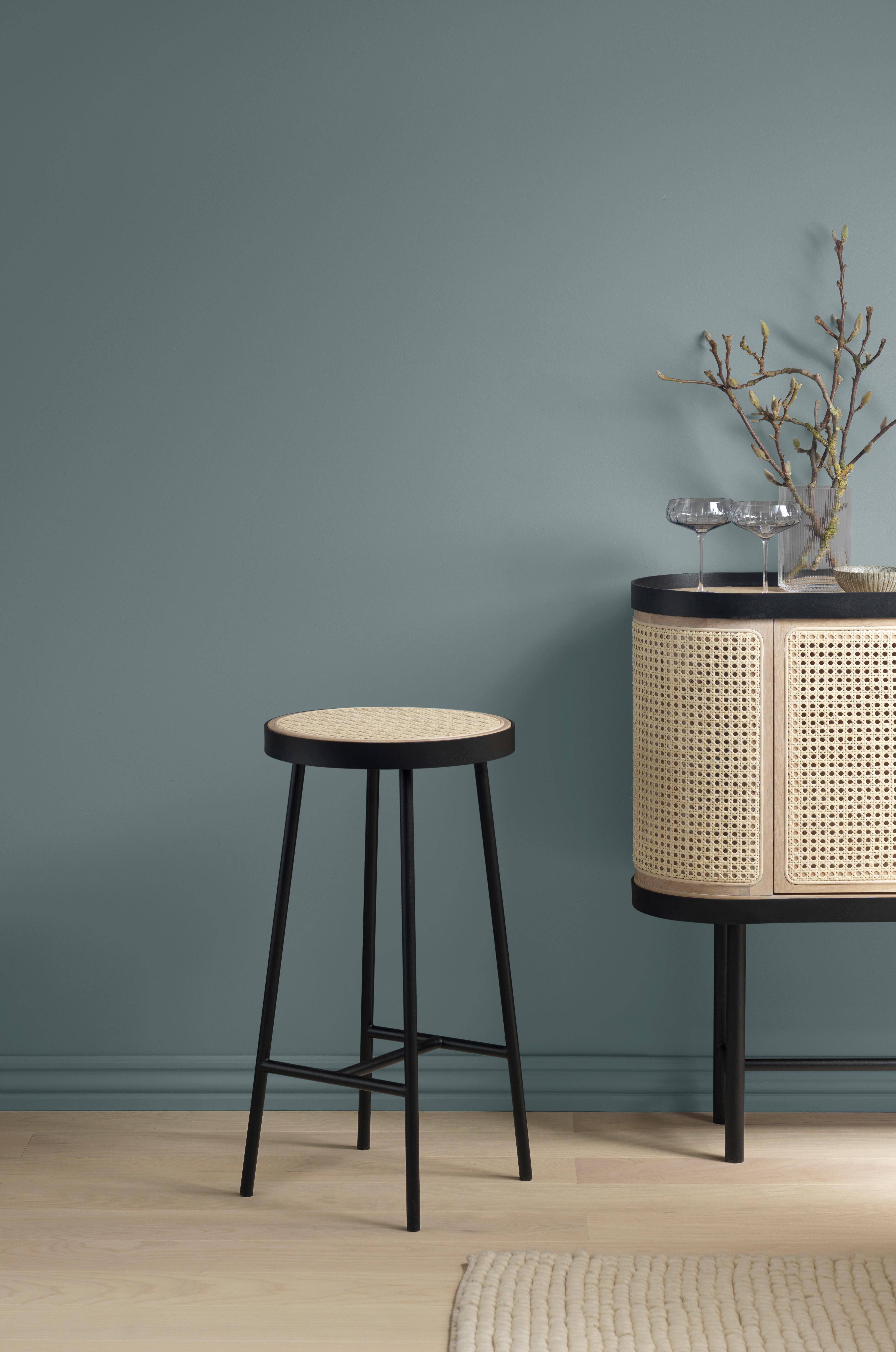 Powder-Coated Be My Guest Cane Bar Cabinet by Charlotte Høncke for Warm Nordic For Sale