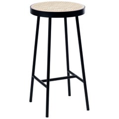 Vintage Be My Guest Cane Bar Stool by Charlotte Høncke for Warm Nordic